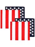 Maxdot American Flag Bandanas - Patriotic Kerchiefs (3)