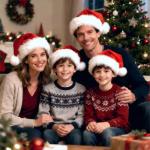 TCJJ Velvet Santa Hats for Holiday Parties