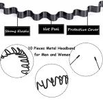 15-Piece Adjustable Metal Headband Set for All