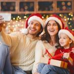 TCJJ Velvet Santa Hats for Holiday Parties