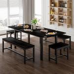 Feonase 5-Piece Expandable Dining Table Set