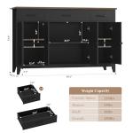 Modern Farmhouse 55" Buffet Cabinet with Storage