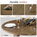 Jocisland 5-Piece Mid-Century Wood Dining Set