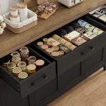 Modern Farmhouse 55" Buffet Cabinet with Storage