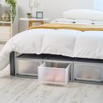 IRIS USA 14 Quart Stackable Clear Storage Drawers