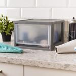 IRIS USA 14 Quart Stackable Clear Storage Drawers