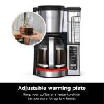 Ninja 12-Cup Programmable Coffee Maker, Black/Stainless Steel