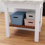 Stackable Storage Baskets with Lids - Set of 4