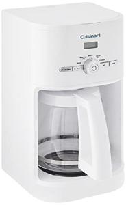 Cuisinart 12-Cup Programmable Coffee Maker, White