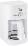 Cuisinart 12-Cup Programmable Coffee Maker, White