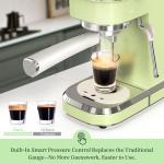 Laekerrt 20 Bar Espresso Machine with Milk Frother