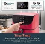 COSORI 5.8QT XL Air Fryer with Recipes