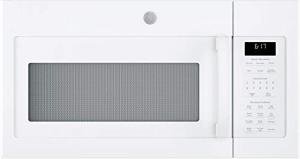 GE 1.7 Cu. Ft. White Over-The-Range Microwave