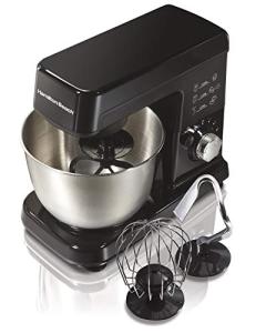 Hamilton Beach 6-Speed Electric Stand Mixer, Black