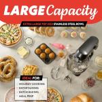 Gourmia 7 QT Digital Tilt-Head Stand Mixer