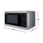 Sharp 1000W Stainless Steel Countertop Microwave Oven