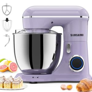 SAMSAMO 3-in-1 Electric Stand Mixer, 660W