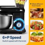 VIVOHOME 3-in-1 Stand Mixer with 6 Quart Bowl