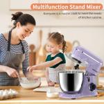 SAMSAMO 3-in-1 Electric Stand Mixer, 660W