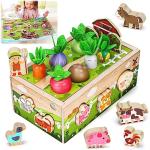 Montessori Wooden Sensory Toys for Toddlers