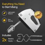 TechnoLegend 7-Speed Electric Hand Mixer