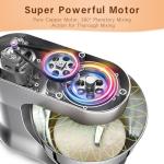 Zuccie 4.8QT Powerful Electric Stand Mixer