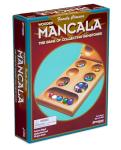 Mancala Board Game with Glass Stones for 2