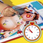 Operation Electronic Board Game with Carrying Case