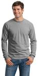 Gildan Ultra Cotton Long-Sleeve T-Shirt - Sport Grey