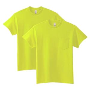 Gildan Ultra Cotton Pocket T-Shirt 2-Pack Green