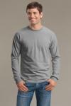 Gildan Ultra Cotton Long-Sleeve T-Shirt - Sport Grey