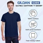 Gildan Men's Ultra Cotton T-Shirt 6-Pack