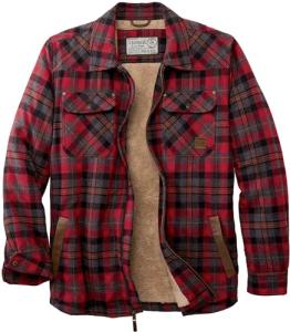 Legendary Whitetails Men's Insulated Flannel Shacket