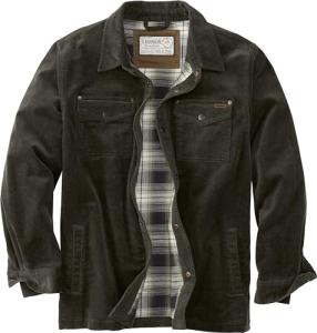 Men's Tough As Buck Flannel Lined Shirt Jacket