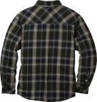 Men's Thermal Lined Flannel Shirt Jacket, Barnwood Plaid
