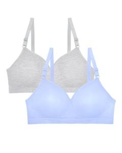 Fruit of the Loom Women's 2 Pack Wirefree Bras
