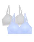 Fruit of the Loom Women's 2 Pack Wirefree Bras