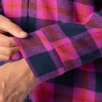 Fruit of the Loom Women's Plaid Flannel Sleep Shirt