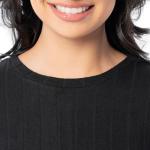 Fruit of the Loom Women's Black Sleep Set, XL