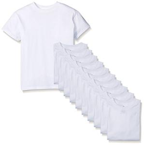 Hanes Boys' Comfortsoft T-Shirt Pack - White