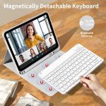 iPad 11/10th Gen Case with Detachable Keyboard