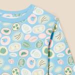 Girls' Long Sleeve T-Shirt & Pants Set, Navy/Fruit