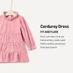 Sofia Grainge Toddler Girls' Blush Corduroy Dress
