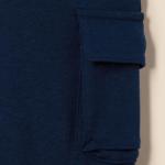 Girls' Long Sleeve T-Shirt & Pants Set, Navy/Fruit