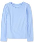 Girls Long Sleeve Layering Tee - Daybreak Color