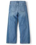 Girls' Wide Leg Jeans in Peak Wash, Size 6