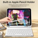 iPad 11/10th Gen Case with Detachable Keyboard