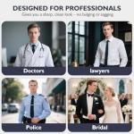 ZKENIRD Men’s Non-Slip Shirt Stays (Pair)