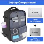 Taygeer Travel Laptop Backpack with USB Port