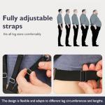 ZKENIRD Men’s Non-Slip Shirt Stays (Pair)